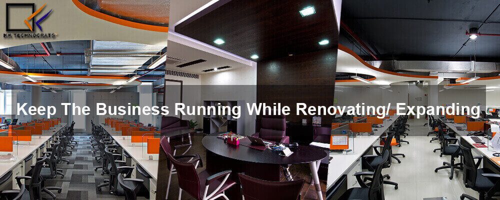 Business Running While Renovating