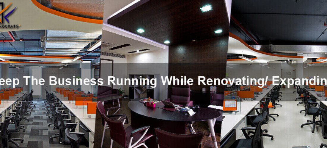 Business Running While Renovating