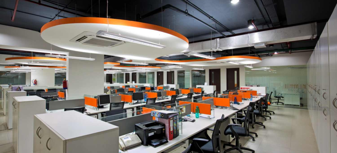 Interior fit out company in Delhi NCR commercial project