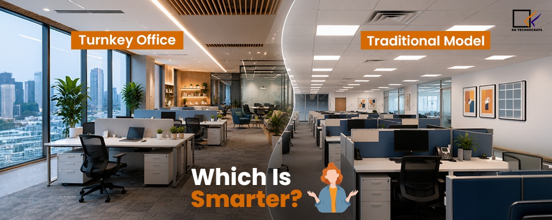 Turnkey Office Interiors & Turnkey solution provider kk technocrats